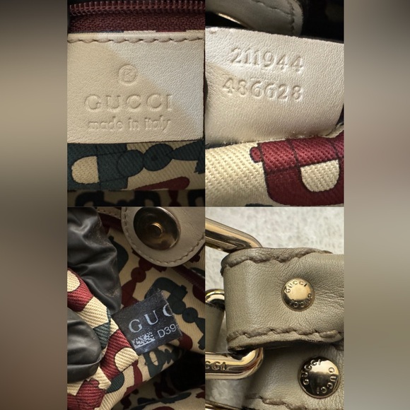 Gucci Beige Guccissima Leather Medium Sukey Tote bag. - Picture 6 of 11